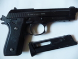 Пневматический пистолет KWC Beretta M92 +кож.кобура + 6 балонов+100 пуль, фото №7