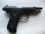 Пневматический пистолет KWC Beretta M92 +кож.кобура + 6 балонов+100 пуль, photo number 9
