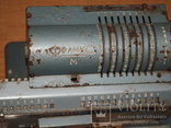 Арифмометр, настольная механическая вычислительная машина (2 штуки), фото №4