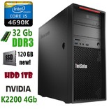 P300 stacja Robocza Lenovo ThinkStation i5-4690/32Gb DDR3/1Tb/SSD120Gb/ 2200 4Gb, numer zdjęcia 2