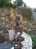 Власть скульптура женщина побеждает льва 51 см, фото №8