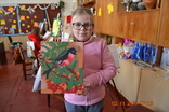 Картина "Снігур", 30х24 см., жовтень 2019 р., акрилові фарби, Маша Швецова, 8 років, фото №11
