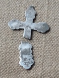 Серебреные крестики 5шт., фото №11