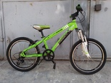 Велосипед 20 кол DAKAR, амортизатор, 6(передач)на вік 5-10 років .Обладнання ШИМАНО., фото №2