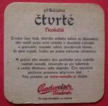 Бирдекель Budweiser Budvar cturte, Чехия., фото №3