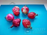 Елочные игрушки ягоды, фото №2