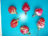 Елочные игрушки ягоды, фото №7