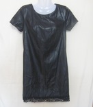 Женское платье мини, кожа, van gils, 42 ра-р., numer zdjęcia 2