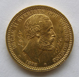 Золото 20 крон 1878 г. Швеция, фото №6