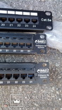 Три патч-панелі на 24 порти (нові), 1-Cat 5, 2 AMP 5e., фото №4