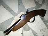 Пистолет коллекционный металл дерево, фото №5