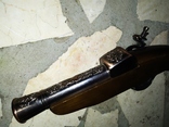 Пистолет коллекционный металл дерево, фото №6