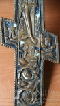 Крест 34 см две эмали, фото №5
