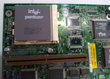 Материнская плата Intel c процессором Pentium75 под сокет 5, фото №4