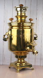 Самовар на дровах его императорского величества наследника Баташева. (10 литров), фото №2