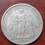 5 франков 1874 г. Франция, фото №5