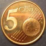 5 євроцентів Словенія 2007 UNC, фото №3