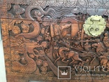 Резной сундук, декорирован, камфорное дерево, Китай с.ХХ, фото №5