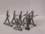 Фигурки солдатиков, оловяные солдатики, моряки 7 шт, фото №2