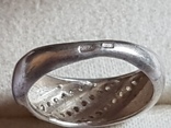 Кольцо серебро 925 проба. Размер 16, фото №6