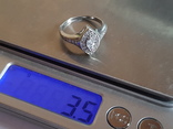 Кольцо серебро 925 проба. Размер 17, фото №10