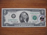2 доллара 1976 г. Спецгашение первого дня (3416A), фото №2