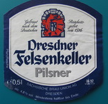 Этикетка от пива "Dresdner Felsenkeller", Германия., фото №2