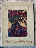  Цветы и фрукты. Художники. Эрмитаж. Комплект 20 шт 1960 г., фото №2