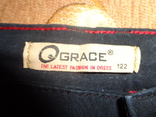 Утеплённые коттоновые брюки GRACE, размер 122, photo number 4