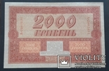 Украина. 2000 гривен 1918 года. aUNC. 2 номера подряд., фото №4