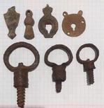 Хуторские ключи ,шторки к замкам., фото №2