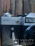 Фотоаппарат Zenit-E объектив Гелиос+ вспышка, фото №4