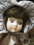 Лялька вінтажна, порцеляновий Zasan Німечина, фото №3