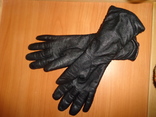 Женские кожаные перчатки (демисезон), фото №5