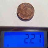 Германия 1 евро цент 2012 год Метка монетного двора (D)  Мюнхен  (547), фото №5