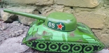 Железный танк на батарейках  СССР, фото №3