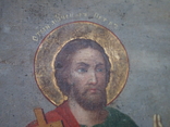 Ікона св.Петро і Пантелеймон, 77.5 на51.5см., фото №5