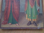 Ікона св.Петро і Пантелеймон, 77.5 на51.5см., фото №8