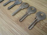 Ключ - заготовка 6 шт (3 вида), фото №4