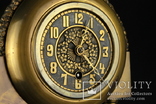 Старые интерьерные часы Hamburg-Amerikanische Uhrenfabrik (HAU). Германия (0311), фото №7