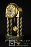 Старые интерьерные часы Hamburg-Amerikanische Uhrenfabrik (HAU). Германия (0311), фото №9