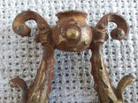 Деталь от старинной, подвесной керосиновой лампы (нижняя часть), фото №11