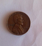 One cent 1960, фото №2