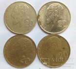 Кипр 20 цент-разные года, лот 4 шт., фото №2