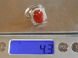 Кольцо серебро 925 проба. Размер 18, фото №9