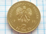 2 злотых, Польша, 1998г., фото №3