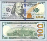 США - 100 $ долларов 2009 A - San Francisco (L12) - UNC, Пресс, фото №2