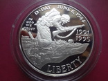 1 доллар 1995  США  серебро   (S.5.8)~, фото №2