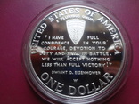 1 доллар 1995  США  серебро   (S.5.8)~, фото №3