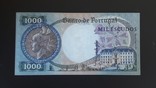 Португалия 1000 эскудо 1967  Portugal низкий номер 000088, фото №2